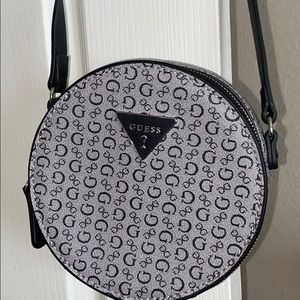 Round guess crossbody